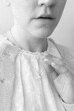 Load image into Gallery viewer, Brushed Silver Heart Necklace