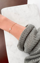 Load image into Gallery viewer, Gemstone Chain 18K Gold Plated Stainless Steel Bracelet