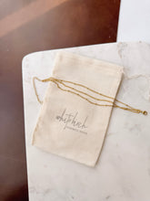 Load image into Gallery viewer, Triple Tiny Chain 18K Gold Plated Stainless Steel Bracelet