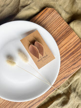 Load image into Gallery viewer, Pecan Brown Leather Leaf Earring