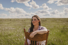 Load image into Gallery viewer, Mini Biscuit Brown Leather & Brass Stacked Half Moon Earrings