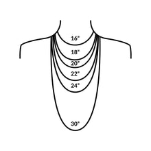 Load image into Gallery viewer, Silver Mountain Necklace