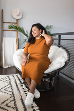 Load image into Gallery viewer, *SALE* Boho Aztec Black and White Print Cork Leather Earrings With Raw Brass Hook