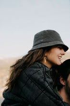 Load image into Gallery viewer, Mini Brass Circle & Bar Statement Earrings