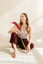 Load image into Gallery viewer, Cream Leather & Brass Oval Accent Earrings