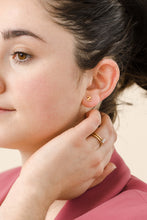 Load image into Gallery viewer, *SALE* Individual Gold Letter Stud Earring - Lowercase Gold