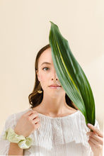 Load image into Gallery viewer, Brass Mini Oval Earrings