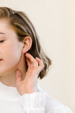 Load image into Gallery viewer, *SALE* Individual Tiny Letter Stud Earring - Uppercase Gold