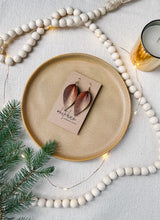 Load image into Gallery viewer, Bronze Metallic Leather Leaf Earrings