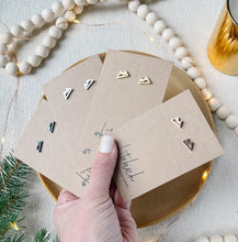 Load image into Gallery viewer, *SALE* Mini Black Mountain Stud Earrings