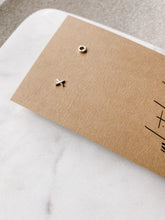 Load image into Gallery viewer, *SALE* Individual Tiny Letter Stud Earring - Uppercase Silver