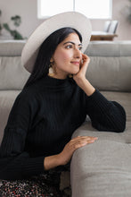 Load image into Gallery viewer, Clay Putty Tan Leather & Brass Sunburst Geometric Earrings