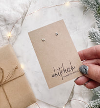 Load image into Gallery viewer, *SALE* Individual Tiny Letter Stud Earring - Uppercase Silver