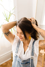 Load image into Gallery viewer, Mustard Yellow Leather Leaf Earrings