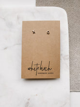 Load image into Gallery viewer, Individual Tiny Letter Stud Earring - Uppercase Silver colour