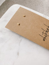 Load image into Gallery viewer, *SALE* Individual Tiny Letter Stud Earring - Uppercase Gold