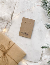 Load image into Gallery viewer, *SALE* Individual Tiny Letter Stud Earring - Uppercase Gold