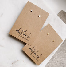 Load image into Gallery viewer, *SALE* Individual Tiny Letter Stud Earring - Uppercase Silver