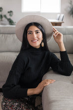 Load image into Gallery viewer, Clay Putty Tan Leather & Brass Sunburst Geometric Earrings