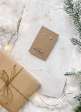 Load image into Gallery viewer, *SALE* Individual Tiny Letter Stud Earring - Lowercase Silver