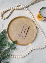 Load image into Gallery viewer, Brass Drop Earrings