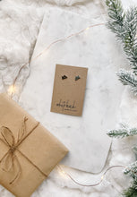 Load image into Gallery viewer, *SALE* Mini Silver Mountain Stud Earrings
