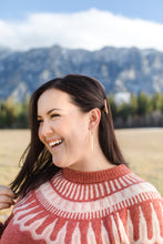 Load image into Gallery viewer, Brass Circle Bar Earrings