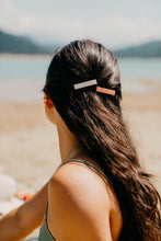 Load image into Gallery viewer, Pretty In Pink Leather Hair Clips
