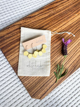 Load image into Gallery viewer, Butter Yellow Leather Petal Hoop Earrings
