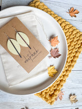 Load image into Gallery viewer, Butter Yellow Leather Petal and Silver Bar Earrings
