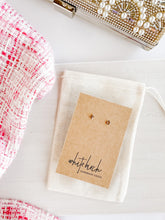 Load image into Gallery viewer, *SALE* Individual Tiny Letter Stud Earring - Uppercase Silver
