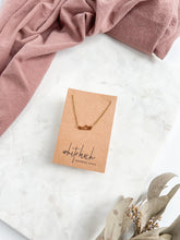 Load image into Gallery viewer, Raw Brass Mountain Necklace
