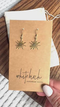 Load and play video in Gallery viewer, Starburst Earrings
